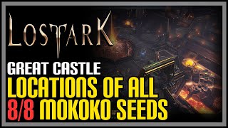 Great Castle All Mokoko Seeds Lost Ark [upl. by Onairda]