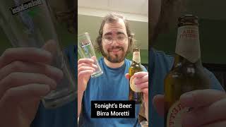 Birra Moretti Beer Review [upl. by Vinia]