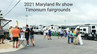 2021 Maryland Rv show at the Timonium Fairgrounds [upl. by Ianej]