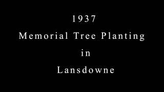 Lansdowne MD 1937 Memorial [upl. by Ainwat]