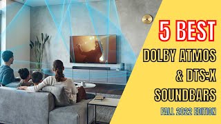 5 Best Dolby Atmos DTSX Soundbars [upl. by Stefania]