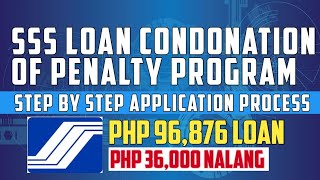 SSS LOAN PENALTY CONDONATION PROGRAM STEP BY STEP PROCESS AS OF 2022 DATING 96K NA LOAN 36K NALANG [upl. by Stover411]