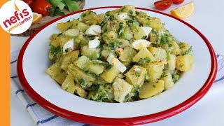 Patates Salatası Tarifi  Nasıl Yapılır [upl. by Olbap]