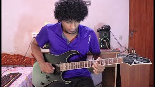 The Down Troddence  Nagavalli Guitar Solo Cover [upl. by Scrogan]