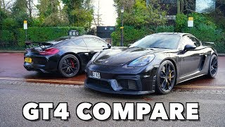 Porsche Cayman GT4 Comparison  981 vs 718 [upl. by Ingram]