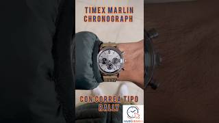 timex Marlin chronograph con Correa rally wristshot wristwatch wristcheck timexwatches [upl. by Letisha449]