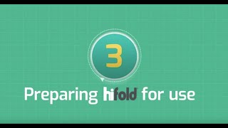 How to use hifold  Preparing​ hifold for use [upl. by Enilarac]