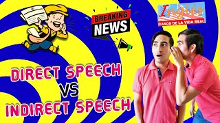 Reported Speech VS Quoted Speech Diferencias y cómo usarlos Discurso Directo y Discurso Indirecto [upl. by Gun]