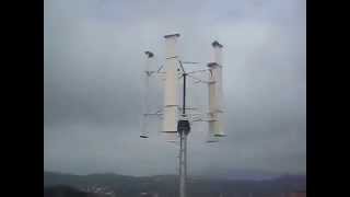 IYSERT ENERGY ®5kw vertical axis wind turbine [upl. by Enelyad719]