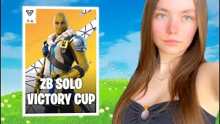 Zero Build Solo Victory Cup Highlights [upl. by Nolyad]