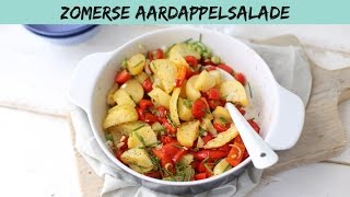 RECEPT Aardappelsalade met paprika  LEKKER EN SIMPEL [upl. by Button]