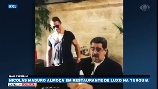 Nicolás Maduro almoça em restaurantes de luxo na Turquia [upl. by Toft]