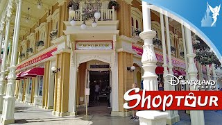 👜 Disneyland Paris Shop Tour 2023 Emporium the biggest shop in Disneyland Park [upl. by Oaht]