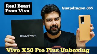 Hindi Vivo X50 Pro Plus Unboxing and First Impression [upl. by Ayidan]