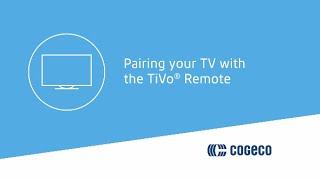 Pairing Your TV with the TiVo Remote [upl. by Berlauda343]