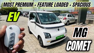 सबसे अलग लगती है MG COMET EV⚡ 2024 Comet EV Car अमीरो की Secondary Car 🤩  Best EV under 10 lakh [upl. by Oswell]