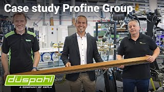 Case Study Profine Group by Duespohl  inline pvc profile wrapping [upl. by Haidebej]