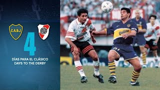 El ÚLTIMO SUPERCLÁSICO de MARADONA en la BOMBONERA  FALTAN 4 DÍAS para el SUPERCLÁSICO en AFAPlay [upl. by Nealon]