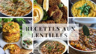 Lentilles Compilation de recettes savoureuses [upl. by Bortman]