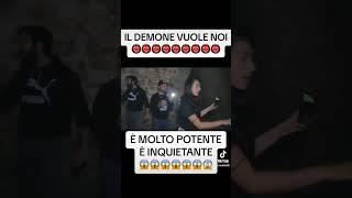 IL DEMONE VUOLE NOI 😱😱👹 reels youtube paranormal horrorstories perte sgorts [upl. by Athalie]