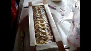 Making Japanese Plum Pure Silk Soap wwwiamhandmadecom [upl. by Ahsinauq200]