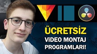 EN İYİ 3 ÜCRETSİZ VİDEO MONTAJ PROGRAMI  VİDEO EDİT PROGRAMLARI [upl. by Omixam]