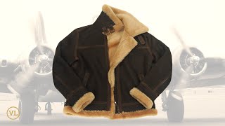 B3 Sheepskin Bomber Jacket art 201 [upl. by Eden]