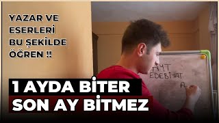 AYT EDEBİYATI 1 AYDA BİTİR yks yks2024 [upl. by Gitel]