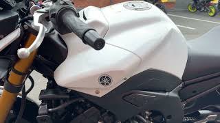 YAMAHA FZ8 2012 10759 MILES WHITE 17045 [upl. by Grinnell74]