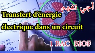 Transfert dénergie électrique dans un circuit électrique 1 BAC [upl. by Urquhart]