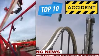 Top 10 Worst Roller Coaster Accidents GRAPHIC Part 2 [upl. by Llednil321]