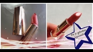 DIY Fix je gebroken lippenstift [upl. by Ellynad]