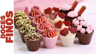 DOCES FINOS 4 SABORES IRRESISTÍVEIS PARA FESTAS  Lucrativos fáceis de fazer e deliciosos [upl. by Nixon94]