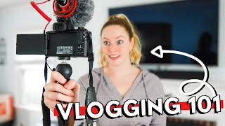 HOW TO VLOG For Beginners  Tips to make better vlogs amp become a SUCCESSFUL VLOGGER on YouTube [upl. by Acenom]