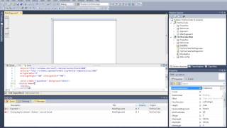 Silverlight 4 Tutorial 1 The Basics Part 1 [upl. by Karsten]