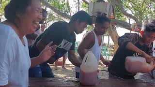 Lambanog or Coconut Wine Challenge Just For Fun for intertainment purposes only [upl. by Lumbye26]