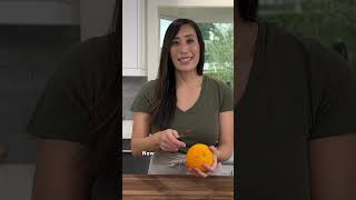 Easy Way to Peel an Orange 🍊 [upl. by Reyem]