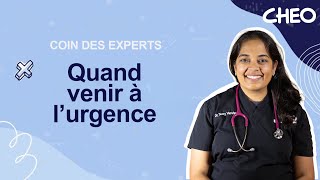 Décider quand emmener votre enfant à l’urgence  Conseils de Dre Terry Varshney [upl. by Aneerehs]