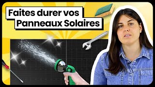 Panneau Solaire  Comment Les Entretenir [upl. by Enicar]