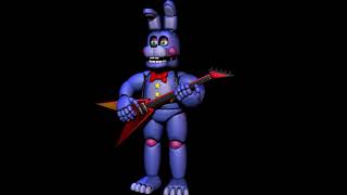 Ultimate Custom Night  Rockstar Bonnie Audio [upl. by Annavoeg]