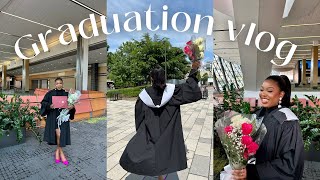 Uottawa graduation vlog finally done with uni  grad party  attending my friends graduation [upl. by Marybella]