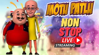 MOTU PATLU  LIVE 🔴 📽️ SATURDAY SPECIAL  मोटू पतलू motupatlu motupatlukijodi motupatlucartoon [upl. by Grimbald715]