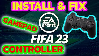 fifa 23  how to fix controller not workingdetected easily using x360ce [upl. by Dadirac456]