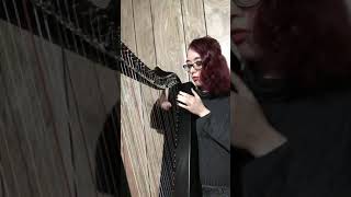 Sursie Metzger  Skye Boat Song  Relaxing Celtic Harp  Scottish Harp  Lever Harp [upl. by Aicilana]