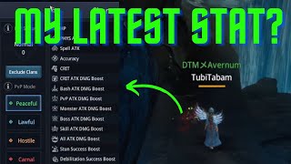 MY LATEST STAT  MIR4TAOISTTAOISTAF2PPVPGUIDE [upl. by Anissej]