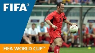 Belgium 32 Russia  2002 World Cup  Match Highlights [upl. by Vinia]