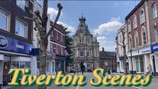 Tiverton Devon Scenes 🇬🇧 [upl. by Ezalb]