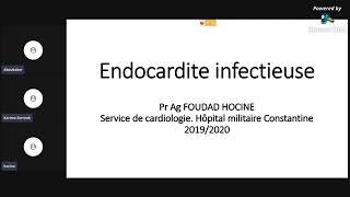 Endocardite infectieuse  Pr foudad [upl. by Yerffoeg]