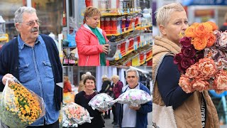 Cijene nas bacaju u očaj sve više se kupuje plastično cvijeće lampaši su sve skromniji [upl. by Naashom]