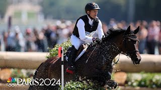 Jung Collett and Burton WOW in individual eventing after Day 2  Paris Olympics  NBC Sports [upl. by Syl473]